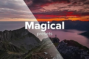 【LR预设】风光摄影大师 Daniel Kordan 季节日落日出人像八套魔幻风光摄影调色Lightroom预设 Daniel Kordan – Magic Presets Bundle